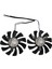 HA8010H12F-Z 75MM 2pin GTX1050TI Gpu Msı Geforce Gtx 1050TI GTX-1050-TI-4GT-OC (2pcs) Için Soğutucu Çift Fan (Yurt Dışından) 4