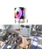 Lanshuo Cpu Soğutucu 2 Isı Boruları Rgb Cpu Radyatör Ultra Sessiz Soğutucu Fan Lga 2011 X79 X99 X299 (3pin Tek Fan) (Yurt Dışından) 5