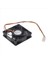 60MM 6cm Dc 12V 3 Pin Bilgisayar Kılıfı Cpu Soğutucu Soğutma Fanı Siyah 8 Pcs (Yurt Dışından) 3