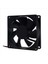 2x 24V 80MM 8cm Soğutma Fanı 80X80X25 mm 8025 Pc Bilgisayar Kılıfı Fan Dıy Yönlendirici Gpu Cpu Soğutma Fanı (Yurt Dışından) 3