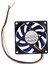 3x 12V Dc 32 70MM 4 Pimli Bilgisayar Kasası Cfm Pwm Cpu Pc Fan Mavisi ve Siyah (Yurt Dışından) 2