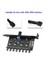 2x Pc 8 Kanal Fan Hub Hub Soğutma Fan Hız Hız Denetleyicisi HDD VGA Pwm Fan Pcı Braket Gücü 12V Fan (Sata) (Yurt Dışından) 5