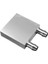 2x Alüminyum Su Soğutma Bloğu 40X40X12MM Bilgisayar Için Soğutucu Cpu Radyatörü (Yurt Dışından) 4