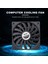 Ince 12MM Kalınlık 120X120X12MM 12V Masaüstü Bilgisayar Ana Bilgisayar Sesli Fan Hızlı 12CM Şasi Soğutma Fanı (Yurt Dışından) 2