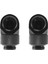 2 Pcs 12 9mm G1/4 Iplik 90 Derece Döner Tüp Konektör Pc Su Soğutma Siyah Için Bağlantı (Yurt Dışından) 1