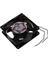 4x Ac 220-240V 0 14A 120MMX120MM Metal Bilgisayar Cpu Fan Siyah (Yurt Dışından) 4