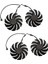 4pcs 88MM Gpu Soğutucu Grafik Kartı Kart Fan Redeon Aorus RX580/570 Gıgabyte GV-RX570 Aorus GV-RX580AORUS (Yurt Dışından) 1