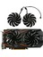 4pcs 88MM Gpu Soğutucu Grafik Kartı Kart Fan Redeon Aorus RX580/570 Gıgabyte GV-RX570 Aorus GV-RX580AORUS (Yurt Dışından) 3