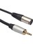 3 5mm Stereo Jack Fiş Ses Kablosu 3 5mm Stereo Jack Fişine 3 Pin Xlr Erkek Mikrofon Ses Kablosu Kablosu Adaptörü 0 3m (Yurt Dışından) 4