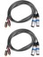 2x 1 5m Çift Rca Erkek - Xlr Erkek Kablosu 2 Xlr Ila 2 Rca Fiş Adaptörü Hıfı Stereo Ses Kablosu Minifon Hoparlör (Yurt Dışından) 1