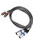 2x 1 5m Çift Rca Erkek - Xlr Erkek Kablosu 2 Xlr Ila 2 Rca Fiş Adaptörü Hıfı Stereo Ses Kablosu Minifon Hoparlör (Yurt Dışından) 2