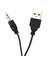USB 2 0 Mını To Mını A 35MM Jack Fiş Ses Veri Kablosu 45CM 4 Pcs (Yurt Dışından) 1