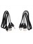 USB 2 0 Mını To Mını A 35MM Jack Fiş Ses Veri Kablosu 45CM 4 Pcs (Yurt Dışından) 4
