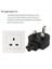 2x Ingiltere 33 Pimli Erkek-Iec 320 C5 Fiş Ingiltere-C5 Ac Güç Adaptörü Ingiltere Fiş Endüstriyel Ağır Dönüştürücü (Yurt Dışından) 4