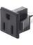 Ac 125V 15A Panel Bow Us Ortact Güç Soketi Siyah (Yurt Dışından) 1