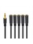 3 5mm Trs Erkek-6-Port 3 5 Dişi Jack Kulaklık Ayrımcı Kablosu Stereo Aux Audio Audio Adaptörü Pc Tv Mp3 Hoparlör (Yurt Dışından) 4