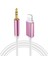 Iphone Aux Cord Aux Cord Için Car Apple Için Iphone5 ve Üst Modeller ve Ipad-Rose Gold Için 3 5 mm Aux Kablosu (Yurt Dışından) 5