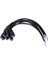 20PCS Siyah 2 5 x 5 5mm Dc Güç Erkek Fiş Jack Adaptör ve 10 Pcs 12V Dc Power Fiş Kadın Jack Fiş Konektör Kablosu (Yurt Dışından) 2