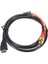 Siyah 5 Fit 1 5m HDMI Erkek - 3 Rca Video Ses Av Kablo Adaptörü Hdtv 1080P (Yurt Dışından) 2