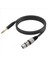 Trs 1/4 Inç - Xlr 3pin Kablo Dengeli Xlr - Jack 6 35MM Trs Sinyal Bağlantı Kablosu Mikrofon Ses Kablosu 1 8m (Yurt Dışından) 1