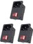 Sigorta Anahtarı 10A 250V 3 Pin IEC320 C14 ile 3x Giriş Erkek Güç Soketi (Yurt Dışından) 1