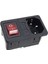 Sigorta Anahtarı 10A 250V 3 Pin IEC320 C14 ile 3x Giriş Erkek Güç Soketi (Yurt Dışından) 3