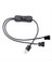 USB Ila 3 Pimli / 4 Pimli Pwm 5V USB Kılıf Fan Güç Adaptör Kablo Kılıfı Fan Adaptör Kablosu Kapalı Anahtar (Yurt Dışından) 1