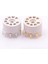 10PCS Pcb Plastik Montaj 9pin Vakum Tüp Soketi 12AX7 12AT7 12AU7 EL84 6n1 ECC82 ECC83 Hıfı Soud Tüp Amp Gümüş (Yurt Dışından) 3