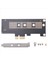 2x Nvme Pcıe M 2 Ngff SSD - Pcıe X1 Adaptör Kartı Pcıe X1 Ila M 2 Kart Desteği 2230 2242 2260 2280 Boyut Nvme M 2 SSD (Yurt Dışından) 4