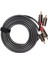 Rexlis 2 Rca - 2 Rca Erkek - Erkek Hifi Ses Kablosu Ofc Av Hoparlör Tel Tv DVD Amplifikatör Subwoofer Soundebar 1 8m (Yurt Dışından) 4