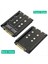 2 Inç 1 M 2 Nvme SSD ve B Key/b&amp M Key SSD - Sff -8639 U 2 - Çerçeve Braketi ile - Msata Ssd&#39 Yi 7mm 2 5in Sata Drive Olarak Tutun (Yurt Dışından) 2