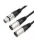 30CM 3 Pin Xlr Dişi Çift Erkek Y Ayırıcı Kablosu Mikrofon Ayırıcı Kablosu Ses Adaptörü (Yurt Dışından) 2