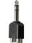 2x 6 35MM 1/4 Inç Erkek Stereo Ila 2 Çift Rca Dişi Y Splitter Ses Adaptör Dönüştürücü (Yurt Dışından) 5