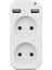 Duvar USB Fiş Adaptörü Çift Soket Çıkışı Telefon Ücreti Çift USB Port 5V 2A USB Electrique Outlet Ab Fişi (Yurt Dışından) 3