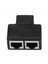 2 Port RJ45 Ayrıştırıcı Adaptör Lan Ağı Ethernet Extender Konektör Fişi Lot 4 Pcs (Yurt Dışından) 3
