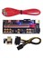 4x VER018 Pro Pcı-E Yükseltici Kartı USB 3 0 Kablo 018 Plus Pcı Express 1x Ila 16X Extender Pcıe Adaptörü Btc Madenciliği (Kırmızı) (Yurt Dışından) 4