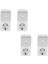 4x Geri Sayım Zamanlayıcı Anahtarı Akıllı Kontrol Plug-In Socet Soket Ab Fişini Otomatik Olarak Kapatır (Yurt Dışından) 1