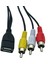 2x 1 5m USB Bir Dişi - 3 Rca Fono Av Kablosu Kurşun Pc Tv Aux Audio Video Adaptörü (Yurt Dışından) 4