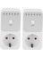 2x Geri Sayım Zamanlayıcı Anahtarı Akıllı Kontrol Plug-In Socket Soket Ab Fişini Otomatik Olarak Kapatır (Yurt Dışından) 1