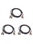 3x 2rca - 2 Rca Koaksiyel Ses Kablosu 3 5 Jack Stereo Rca Ses Kablosu Ev Sineması DVD Tv Amplifikatörü CD Soundbox (Yurt Dışından) 1