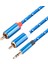 Rca Kablosu 3 5mm Jack Erkek - 2 Rca Erkek Kulaklık Aux Audio Splitter Kablosu Amplifikatör Telefon Kulağı 1 8m (Yurt Dışından) 2