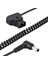 Sarmal 1m/3 28FT D-Tap 2pin Erkek-Dc 5 5 x 2 1mm Adaptör Kablo Uzatma Anton V-Mount Pil Dslr Kafes Teçhizat Güç Kaynağı Için Elastik Hat (Yurt Dışından) 1
