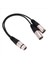 Yeni 3pin Xlr Dişi Jak - Çift 2 Erkek Fiş Y Ayırıcı Kablo Adaptörü 1 Ft Kordon (Yurt Dışından) 3
