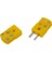 Sarı Plastik Kabuk K Tip Termokupl Fiş Soket Konektörü Seti (Yurt Dışından) 5