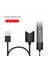 Manyetik Şarj Cordu Evrensel Tasarım 45CM Için 2x USB Arayüz Şarj Kablosu (Gri Usb-A) (Yurt Dışından) 2