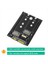 Çift M 2 B Anahtar/b&amp M Anahtar SSD Ila 2 5 Inç Sata Iıı Adaptörü Çerçeveli Braket - Msata Ssd&#39 Yi 7mm 2 5inch Sata Drive Olarak Tutun (Yurt Dışından) 2