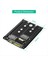 Çift M 2 B Anahtar/b&amp M Anahtar SSD Ila 2 5 Inç Sata Iıı Adaptörü Çerçeveli Braket - Msata Ssd&#39 Yi 7mm 2 5inch Sata Drive Olarak Tutun (Yurt Dışından) 4