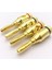 32PCS Muz Tapaları Açık Vida 24K Altın Kaplama Tapaları 24K Altın Kaplama Vida Tipi Saf Bakır Sağ Açılı Banana Tapaları (Yurt Dışından) 3