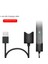 Manyetik Şarj Cordu Evrensel Tasarım Için USB Arayüz Şarj Kablosu 45CM (Siyah Usb-A) (Yurt Dışından) 2