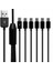 6 Arada USB Tip C Splitter Cable C Veri Iletim Şarj Kablosu Telefon Tablet 1 5m (Yurt Dışından) 2